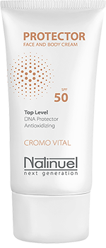 Сонцезахисний крем SPF 50 з повним захистом ДНК і антиоксидантами | Protector SPF 50+